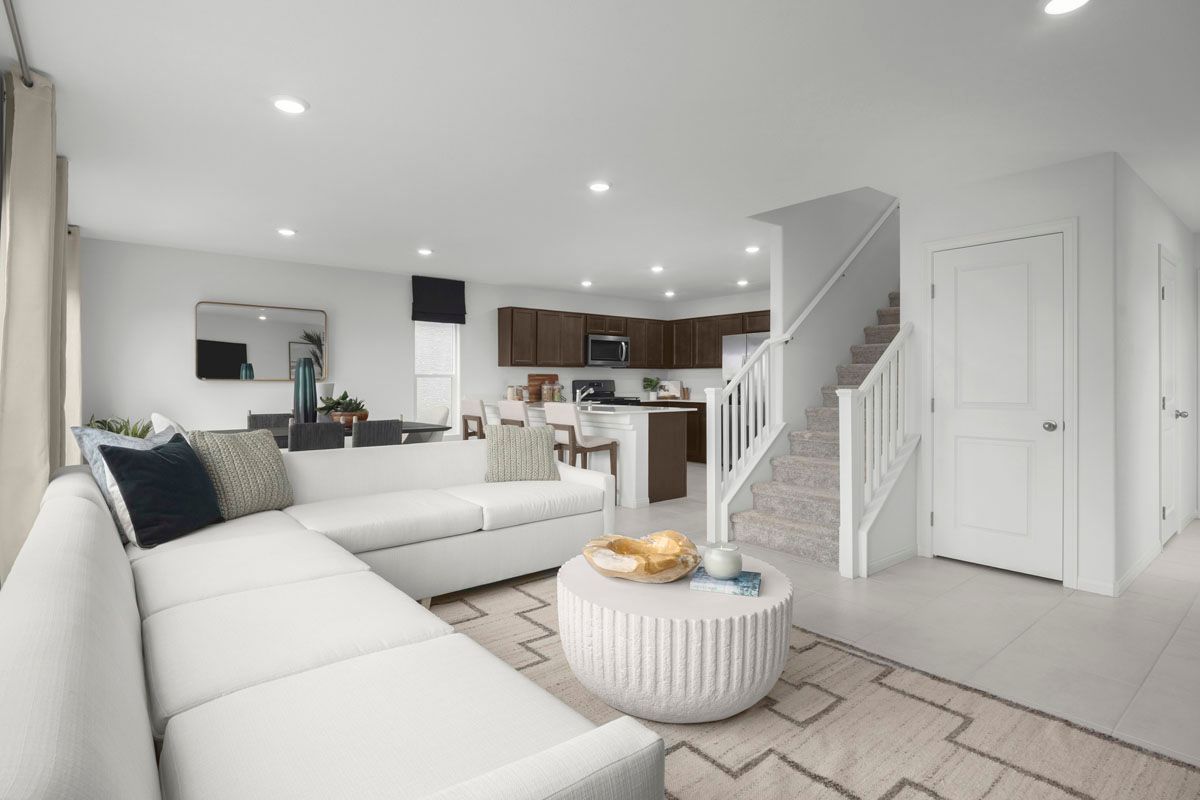 Plan 1590 Modeled - Great room