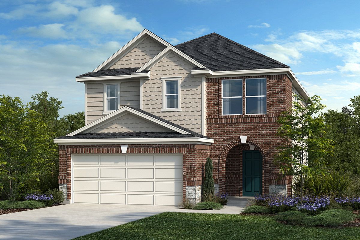 Plan 2070 - Creekside at Estancia: Austin, Texas - KB Home