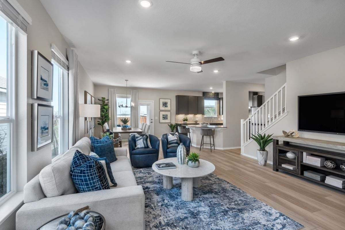 Plan 1908 Modeled - Great room