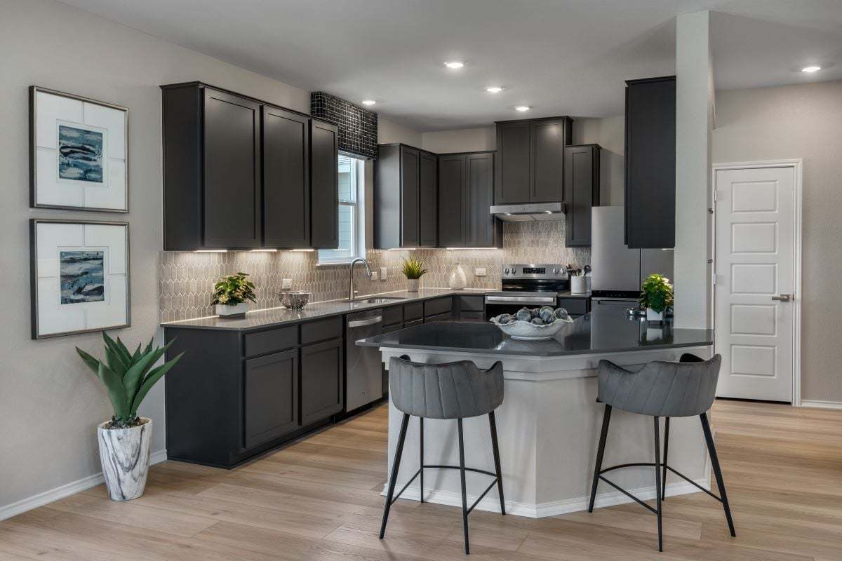 Plan 1908 Modeled - Kitchen