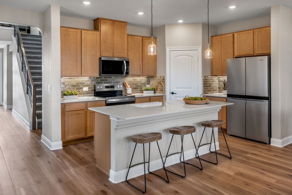 Plan 2527 Modeled - Kitchen