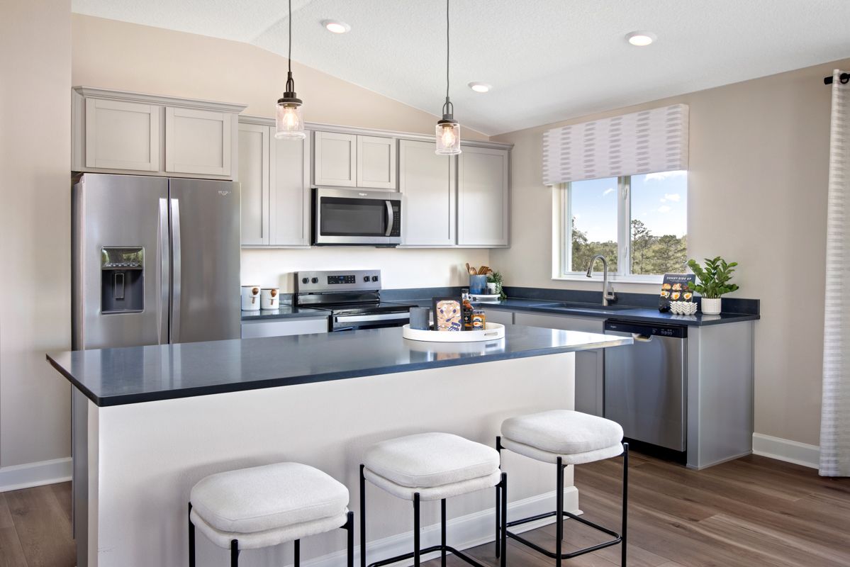 Plan 2168 Modeled - Kitchen