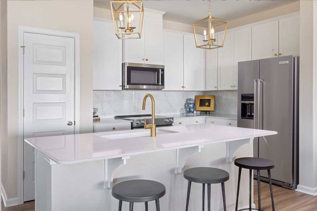 Plan 1601 Modeled - Kitchen