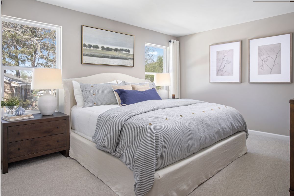Plan 1601 Modeled - Primary bedroom