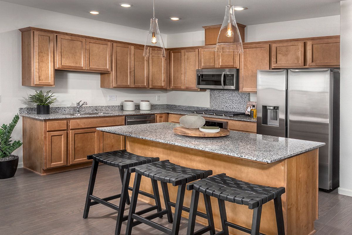 Plan 1434 Modeled - Kitchen