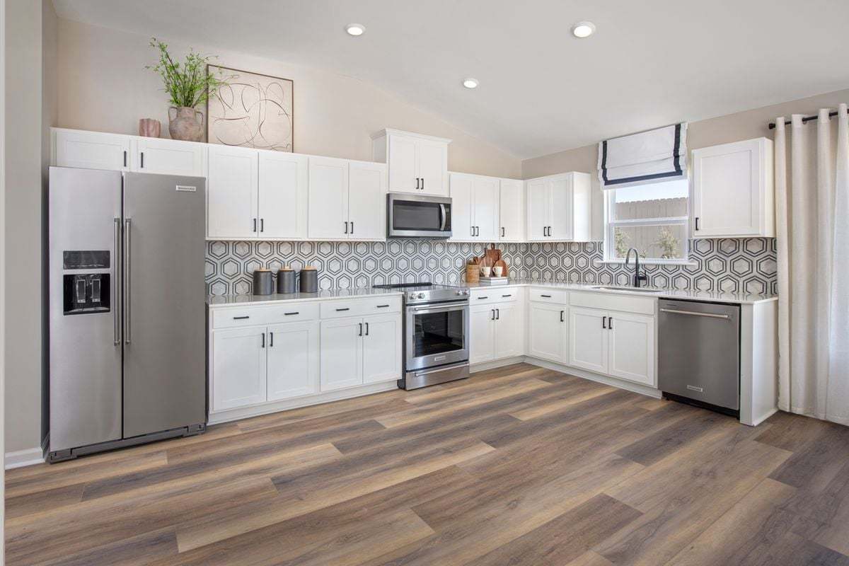 Plan 1910 Modeled - Kitchen
