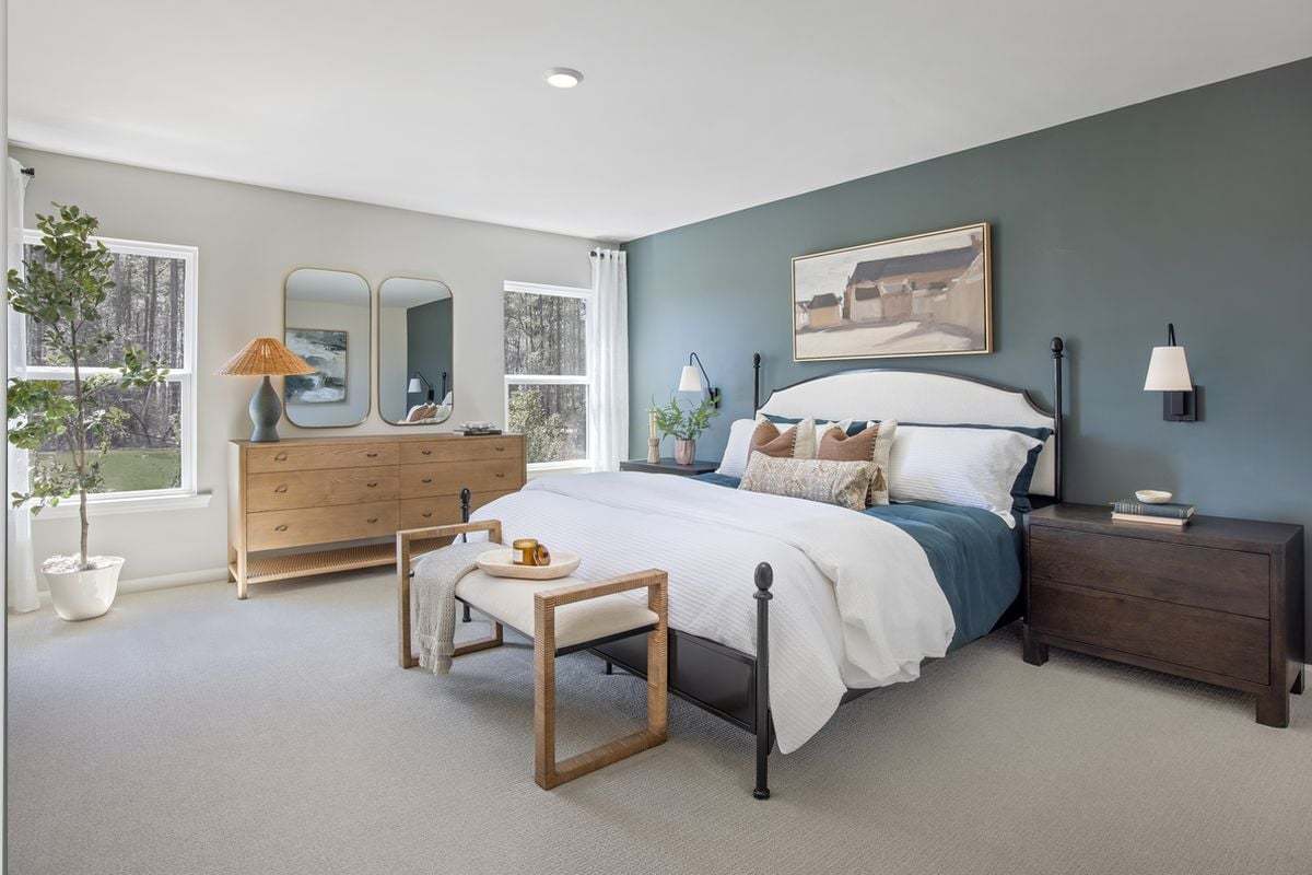 Plan 1910 Modeled - Primary bedroom