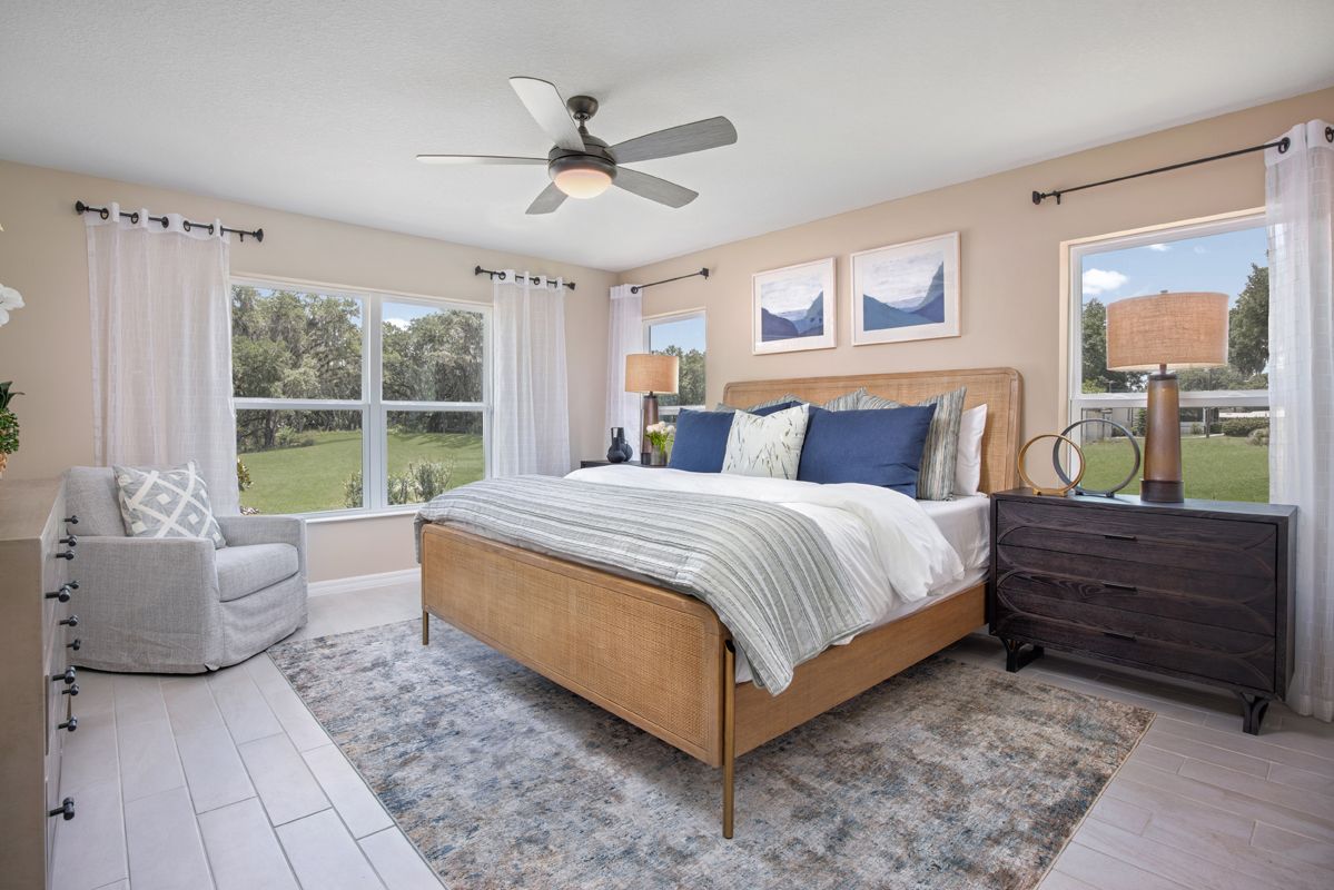 Plan 2178  - Primary bedroom