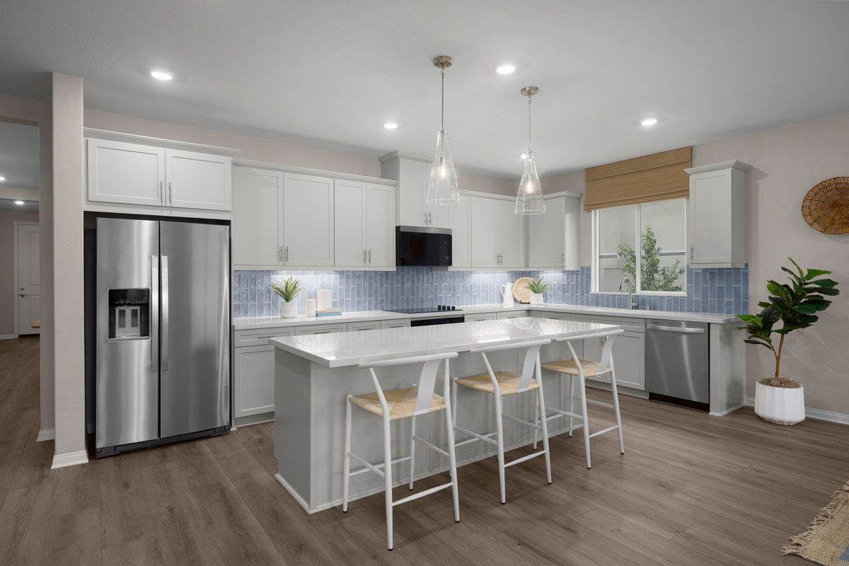 Plan 2378 Modeled - Kitchen