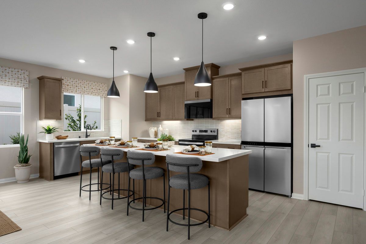 Plan 2763 Modeled - Kitchen