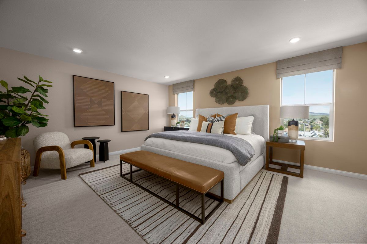 Plan 2763 Modeled - Primary bedroom