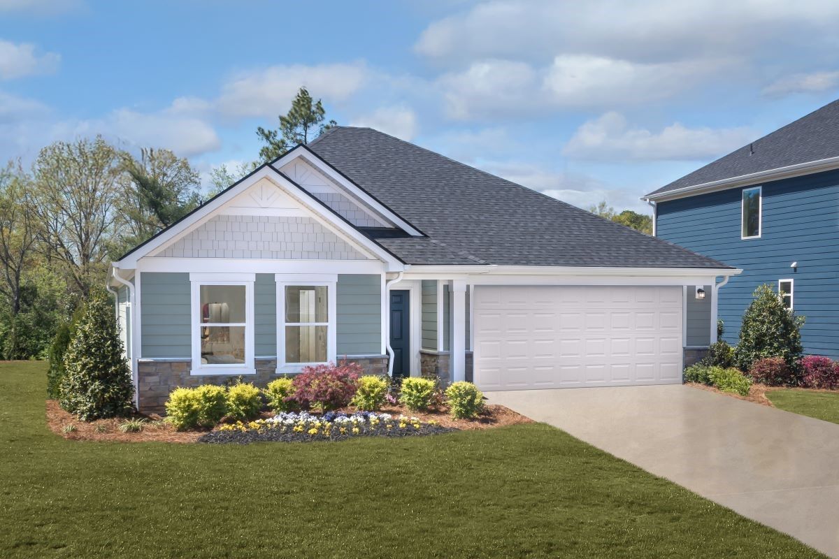 Plan 1602 Modeled - Front exterior