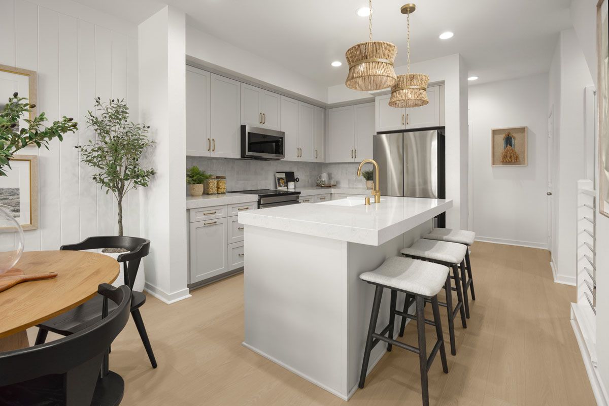 Plan 1387 Modeled - Kitchen