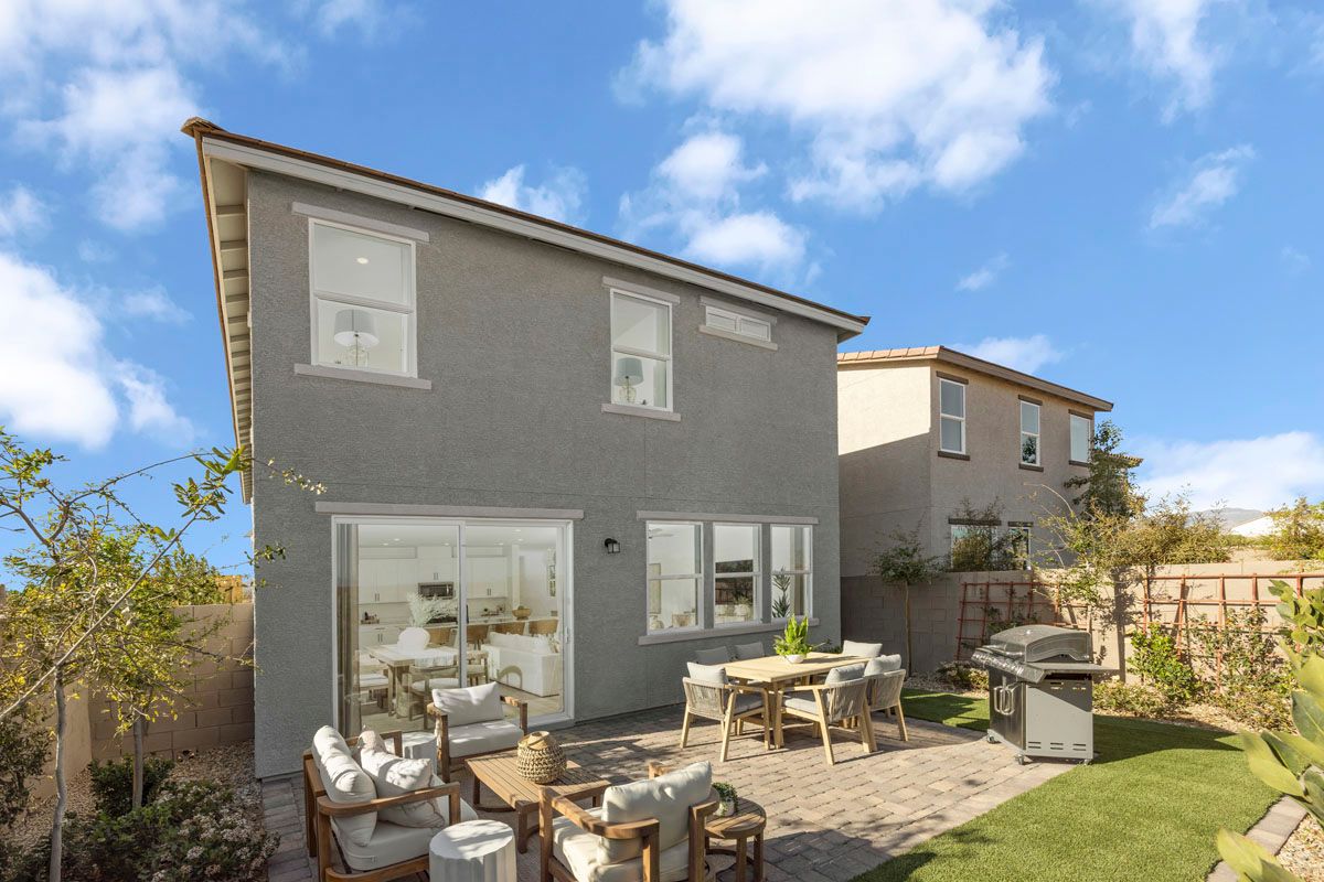 Plan 2469 Modeled - Rear exterior