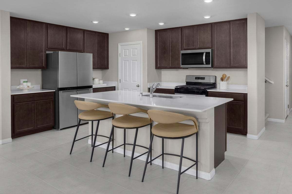 Plan 2069 Modeled - Kitchen