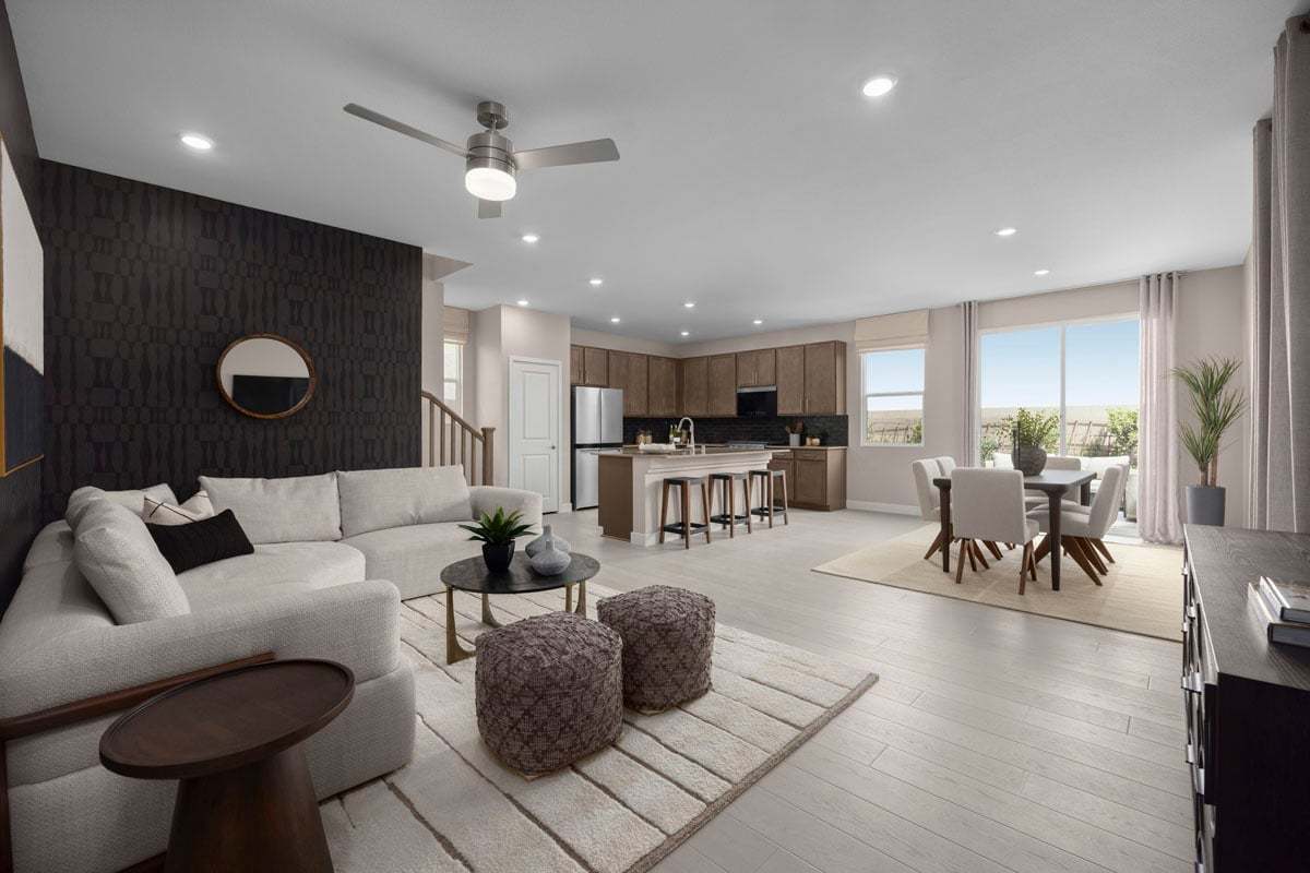 Plan 2124 Modeled - Great room