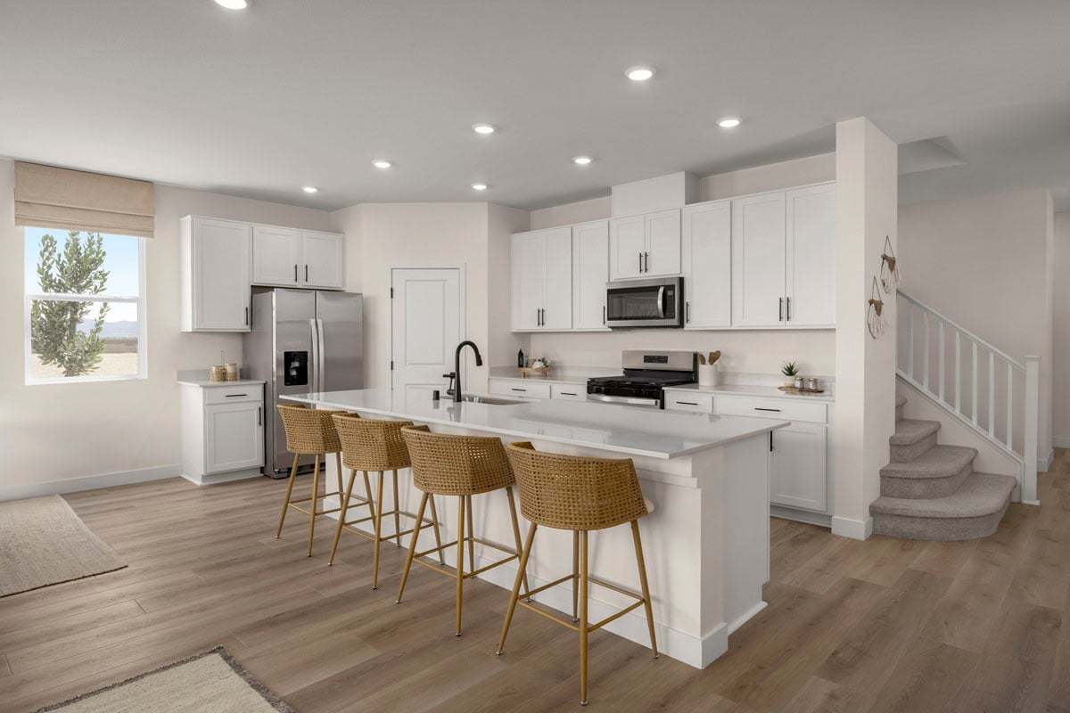 Plan 2469 Modeled - Kitchen