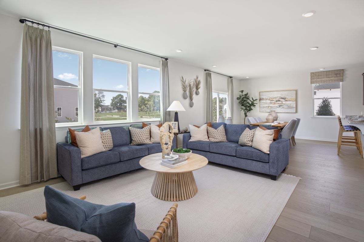 Plan 1808 Modeled - Great room