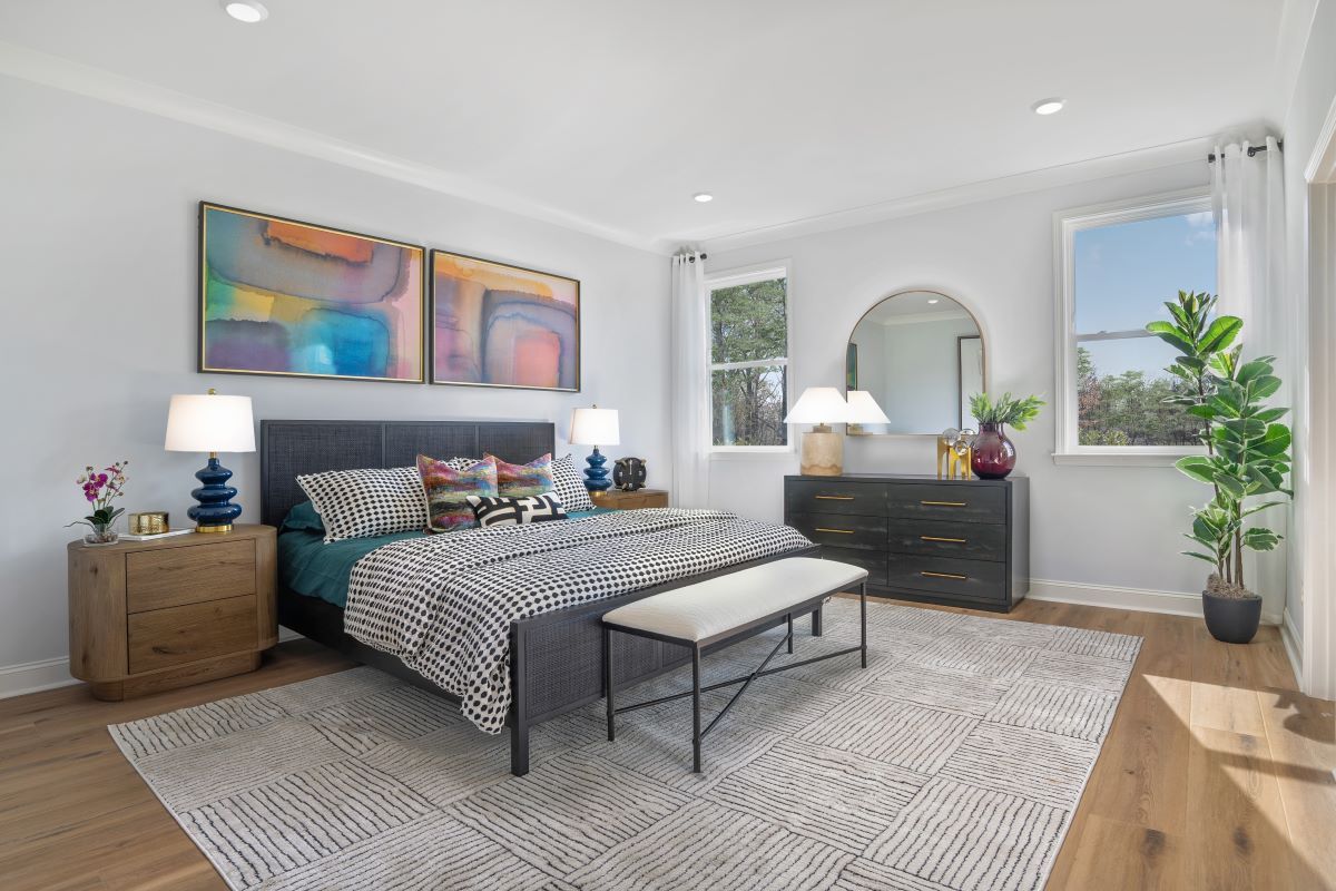 Plan 1910 Modeled - Primary bedroom