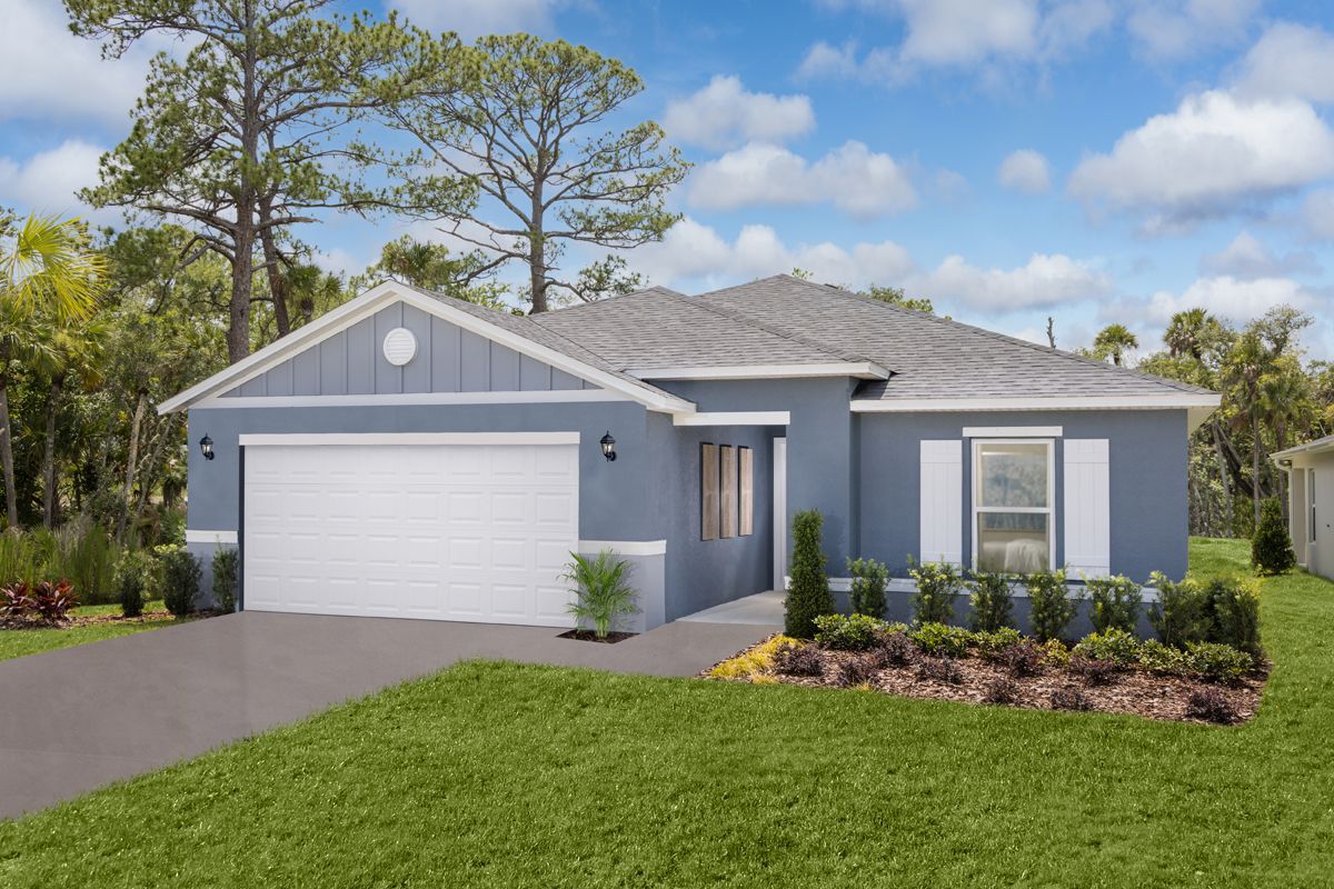Plan 1707 Modeled - Naples Village at Verona II: Titusville, Florida - KB Home