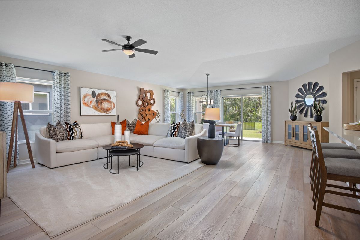 Plan 1989 Modeled - Great room