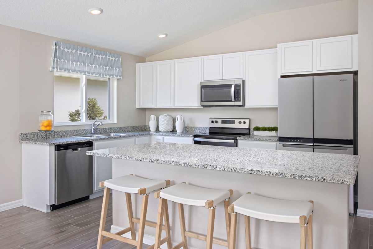 Plan 1707 Modeled - Kitchen