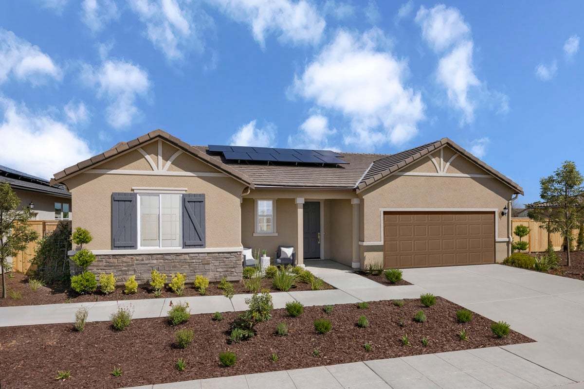 Plan 1860 Modeled - Front exterior