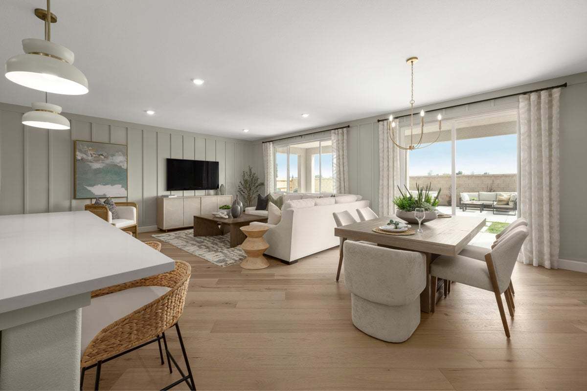 Plan 1860 Modeled - Great room