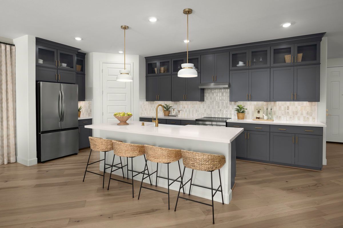 Plan 1860 Modeled - Kitchen