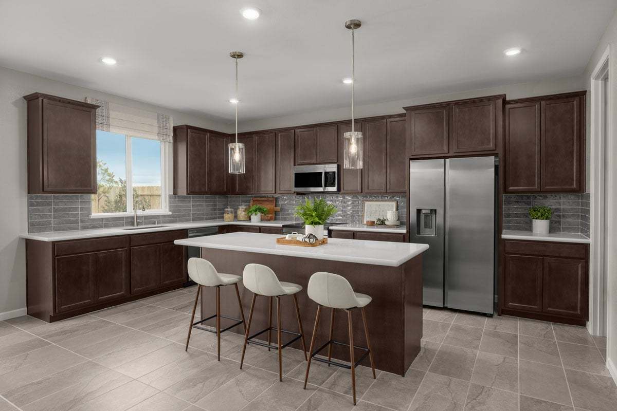 Plan 2321 Modeled - Kitchen