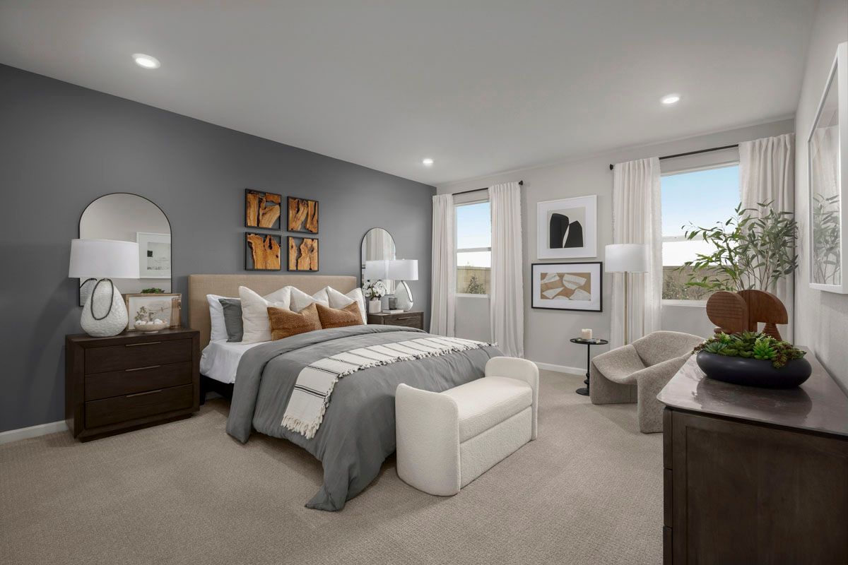 Plan 2321 Modeled - Primary bedroom