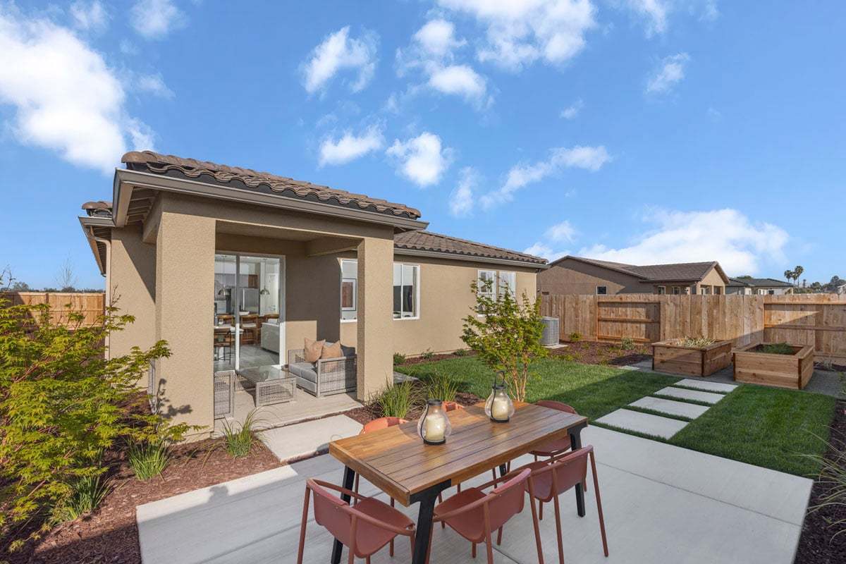 Plan 1769 Modeled - Rear exterior