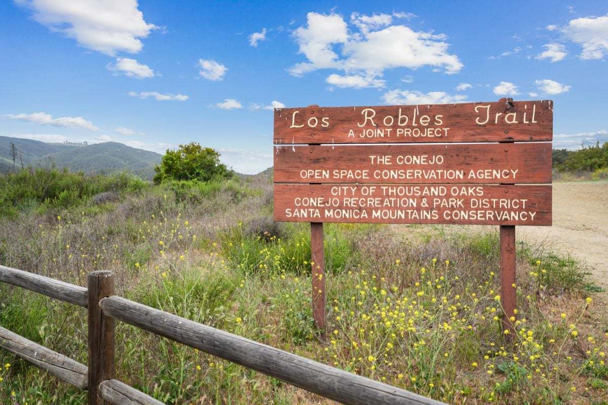 Close to Los Robles Trail