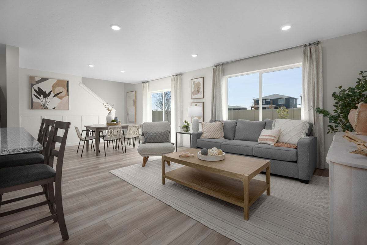 Plan 1570 Modeled - Great room