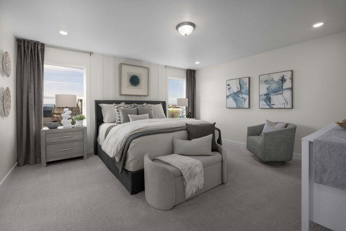 Plan 2330 Modeled - Primary bedroom