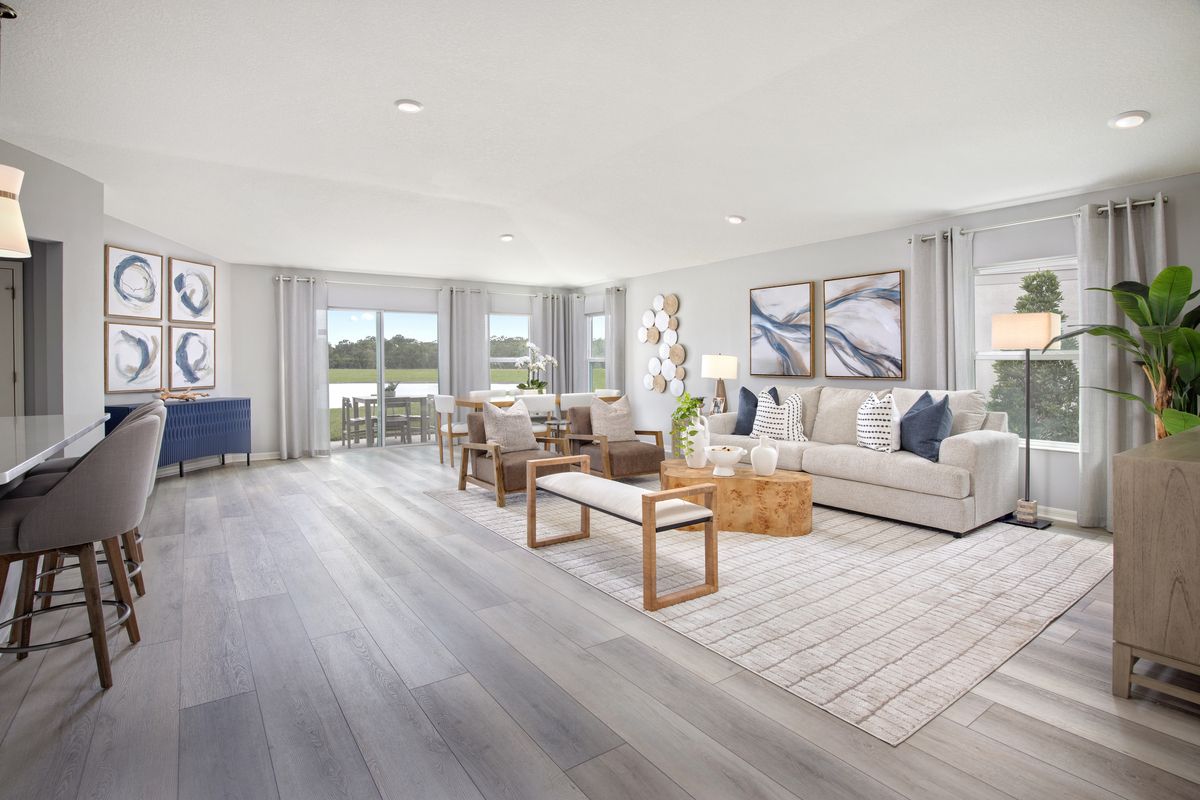 Plan 1989 Modeled - Great room