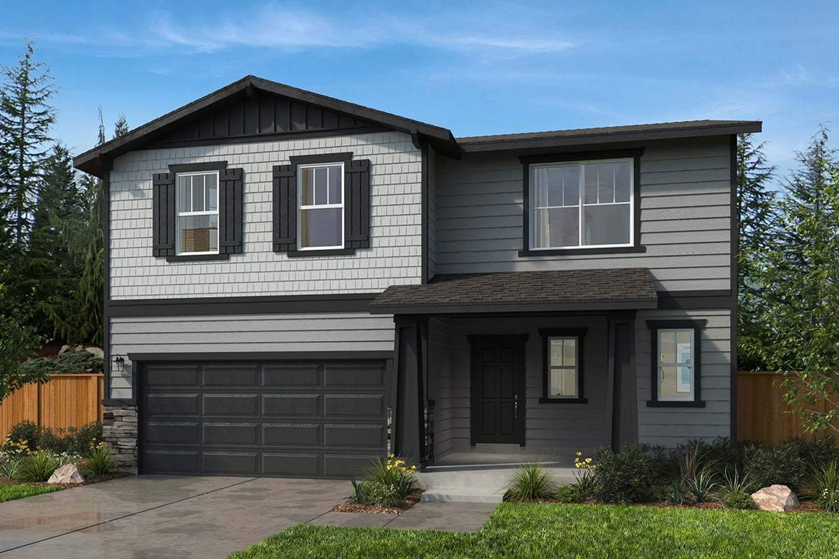 Exterior B with optional masonry