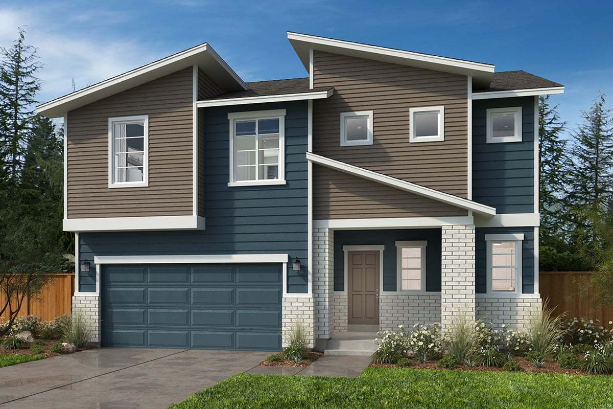 Exterior D with optional masonry