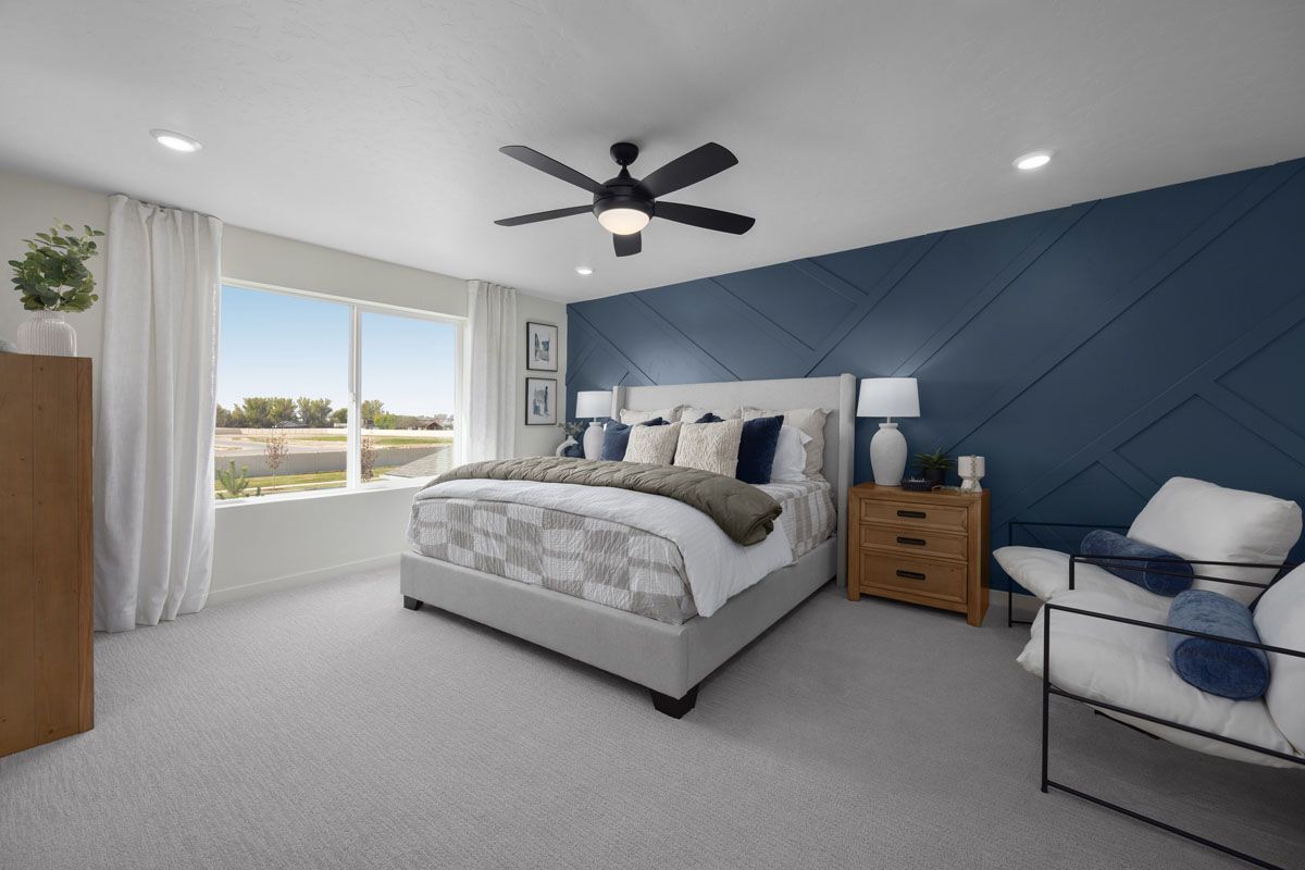 Plan 2602 Modeled - Primary bedroom