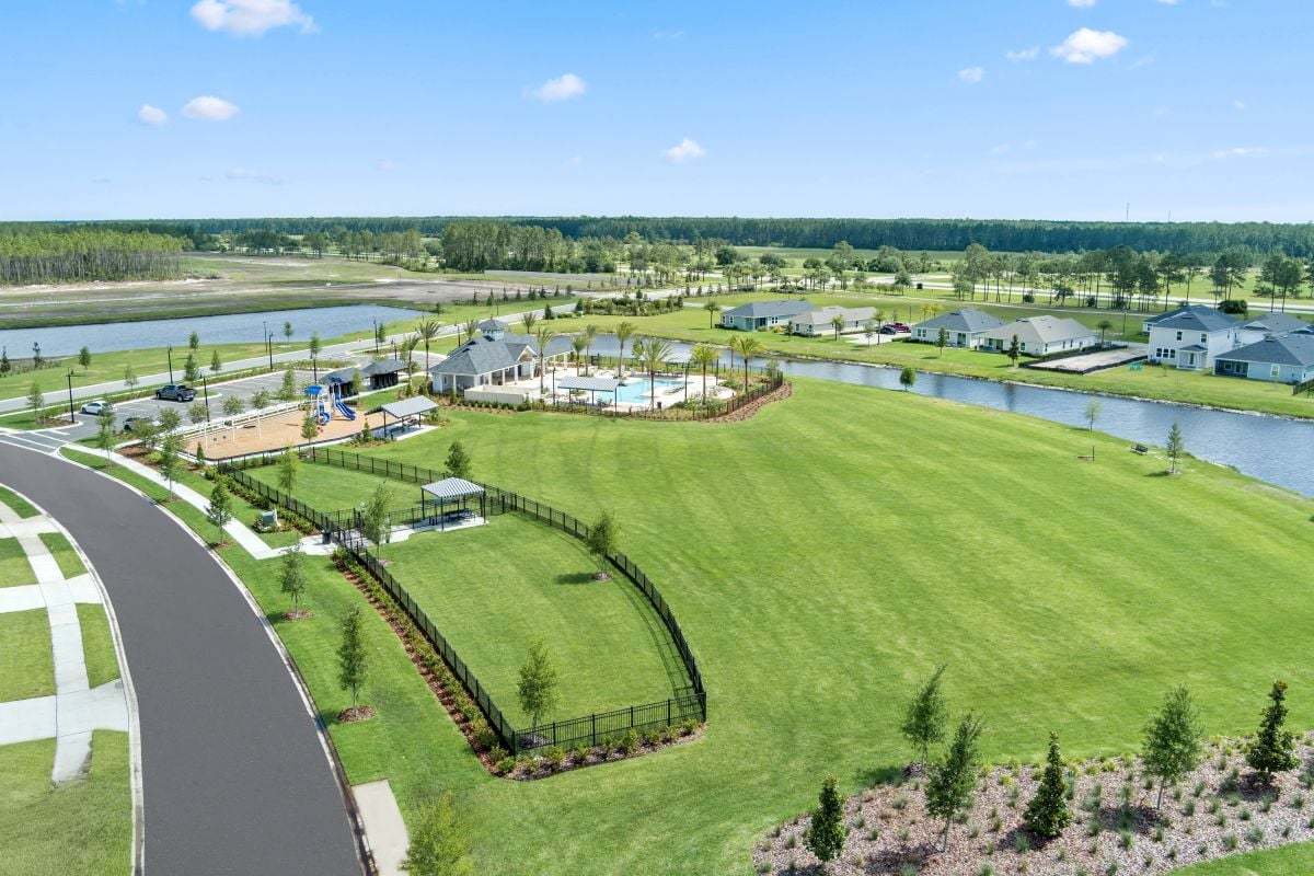 Community dog park