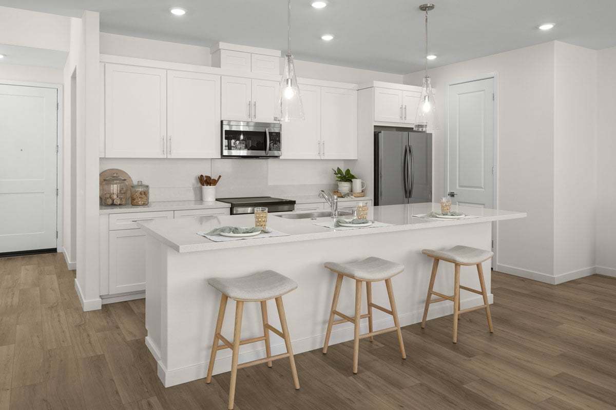 Plan 2288 Modeled - Kitchen