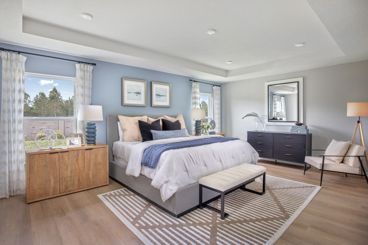 Plan 2342 Modeled - Primary bedroom