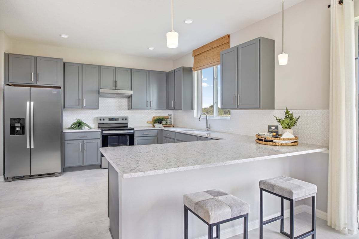 Plan 2107 Modeled - Kitchen