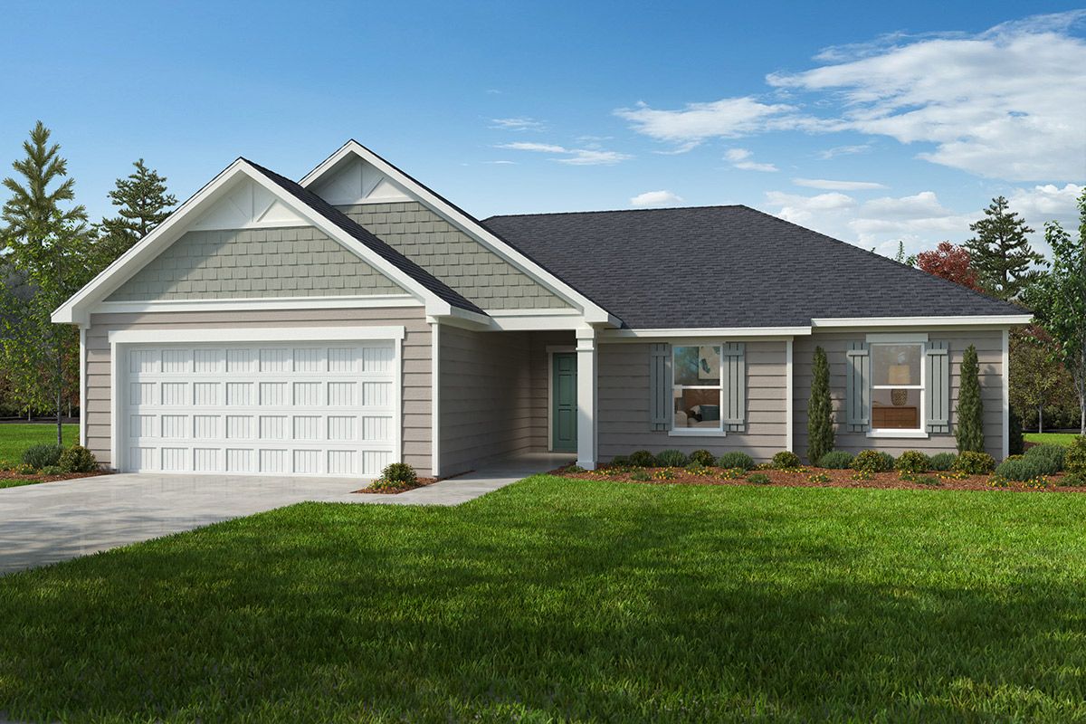 Plan 1773 Modeled - Exterior N