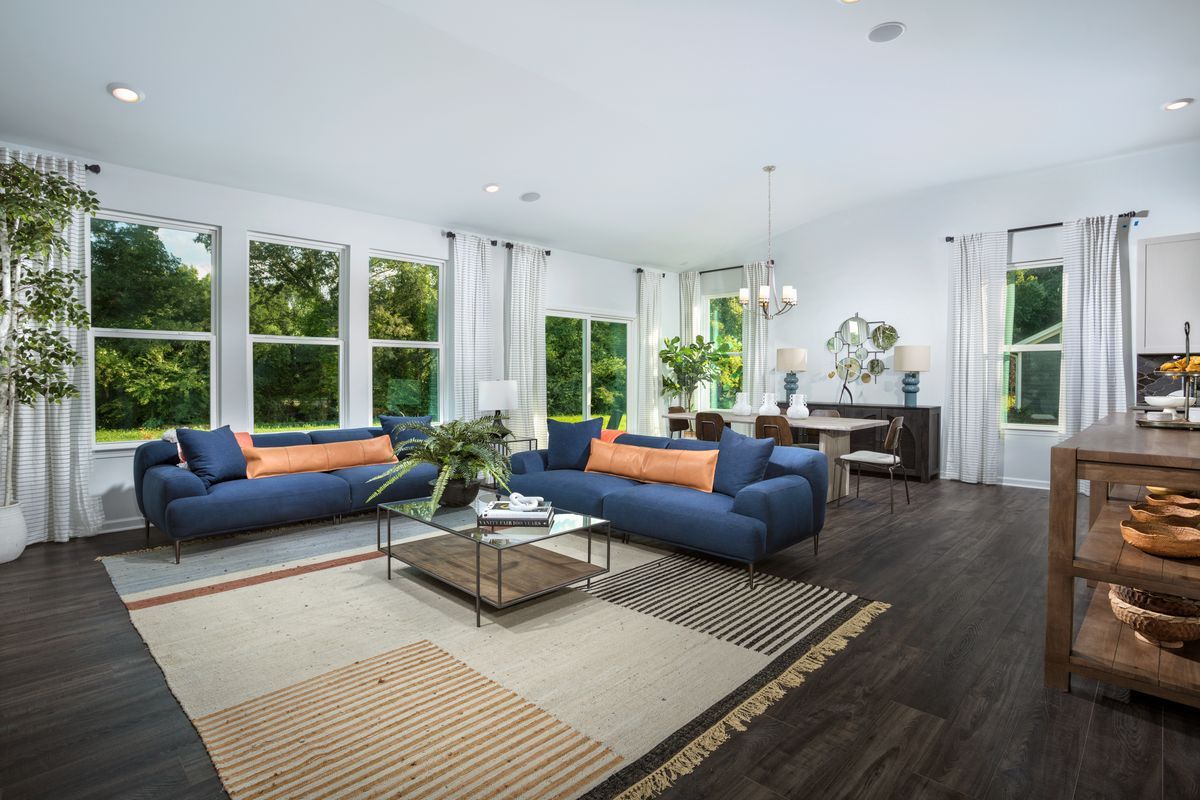 Plan 1910 Modeled - Great room