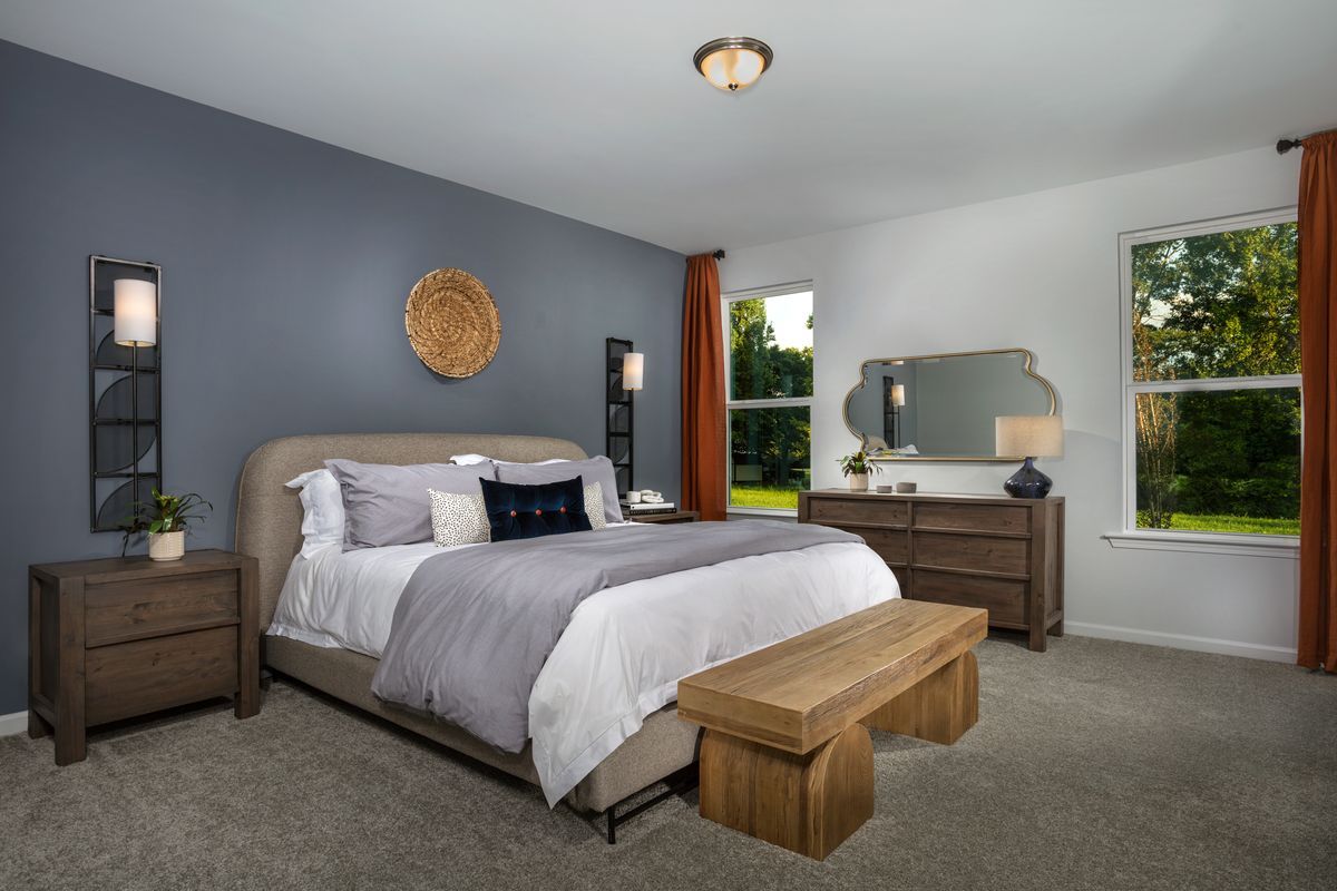 Plan 1910 Modeled - Primary bedroom