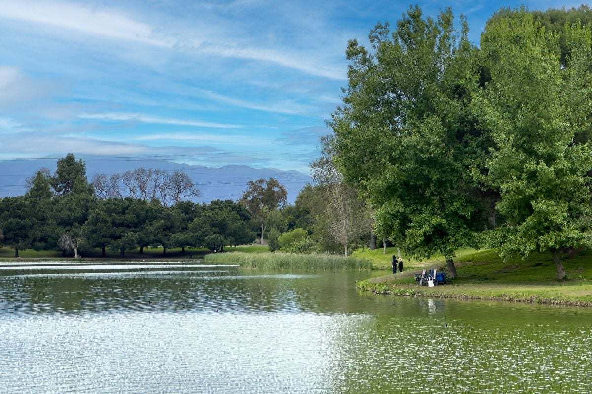 Legg Lake nearby