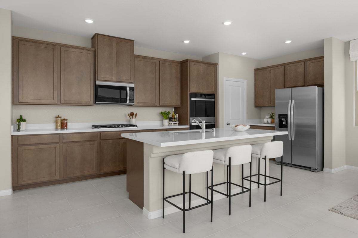 Plan 1832 Modeled - Kitchen