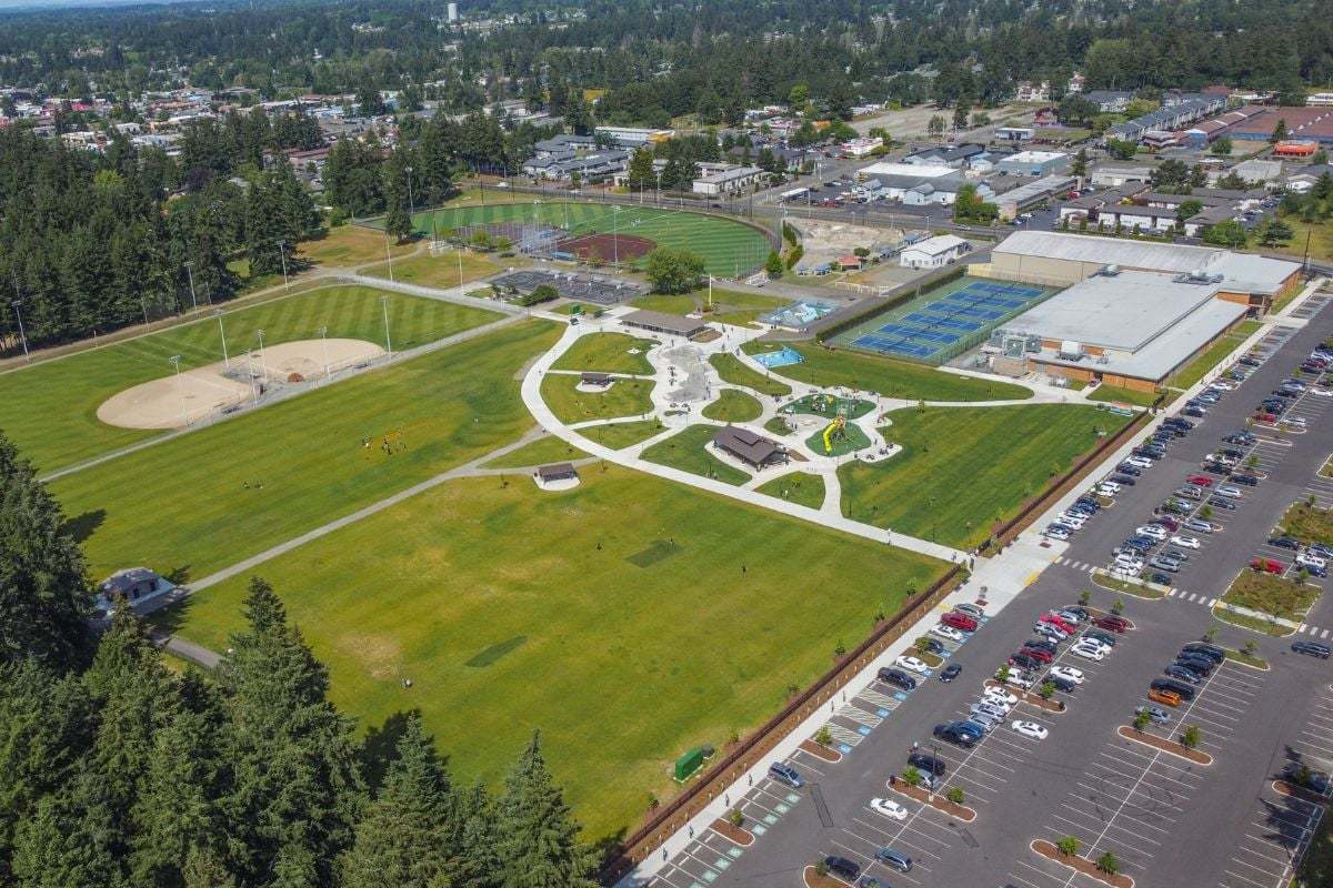 Near Spanaway Regional Park