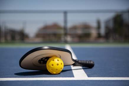 Minutes to pickleball courts